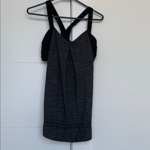 Lululemon Drawstring Bottom Tank W/ built in Bra